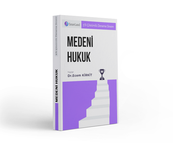 Medeni Hukuk Çözümlü 5'li Dijital Deneme Sınavı