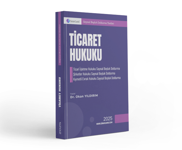 Ticaret Hukuku Sayısal Boşluk Doldurma Testleri