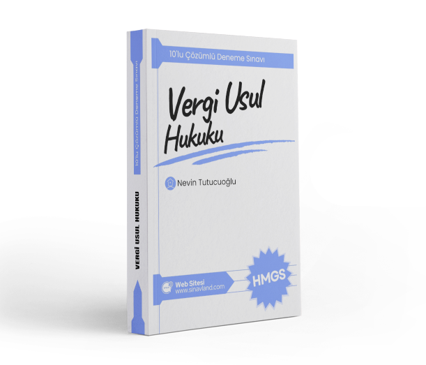 Vergi Usul Hukuku 10'lu Çözümlü Deneme Sınavı